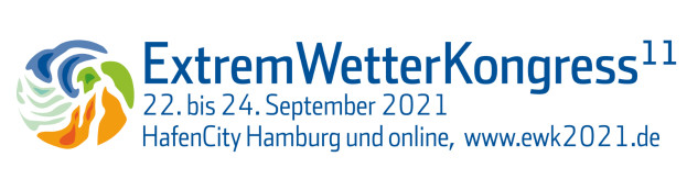 Logo des 11. ExtremWetterKongress in der HafenCity Hamburg