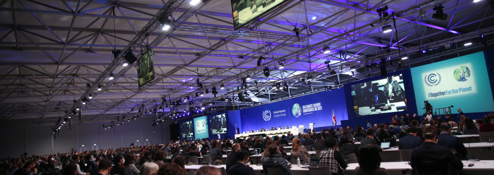COP 26 (2021): Die Delegierten versammeln sich zum Abschlussplenum