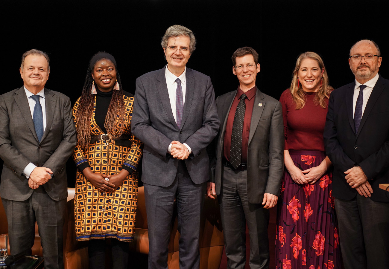 Teilnehmende am Panel 10 Years after the Paris Agreement