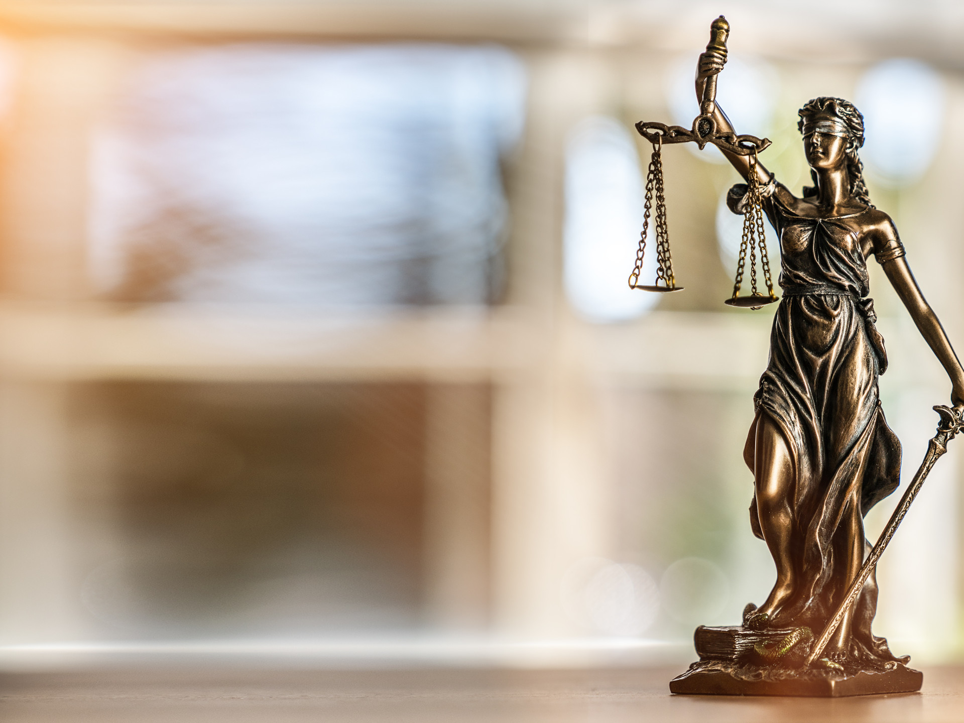 Statue der Justitia