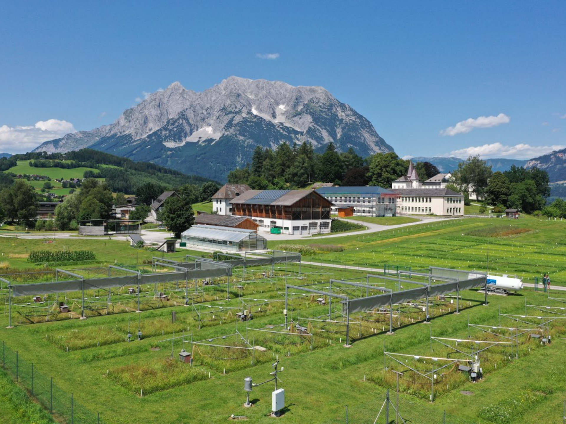 landwirtschaftliche Forschungsanstalt in Raumberg-Gumpenstein in Österreich