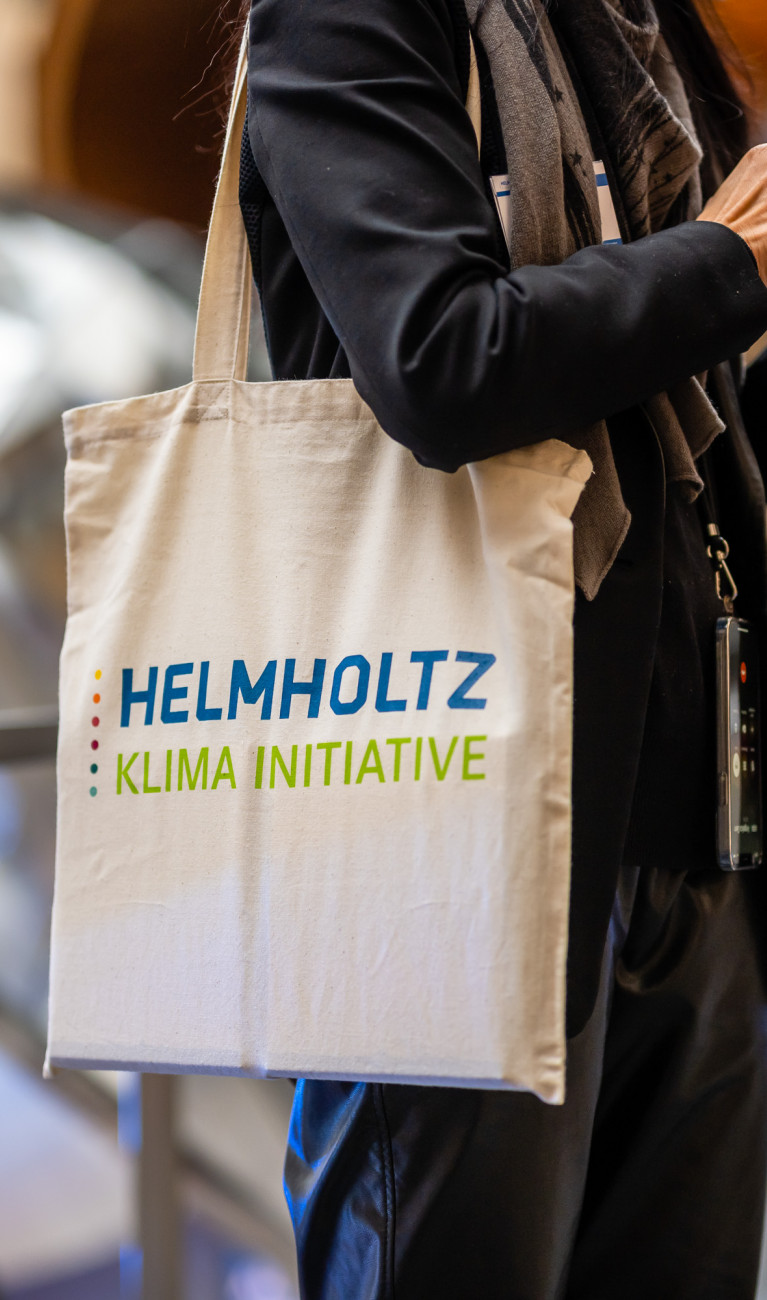 Stoffbeutel Helmholtz-Klima-Initiative