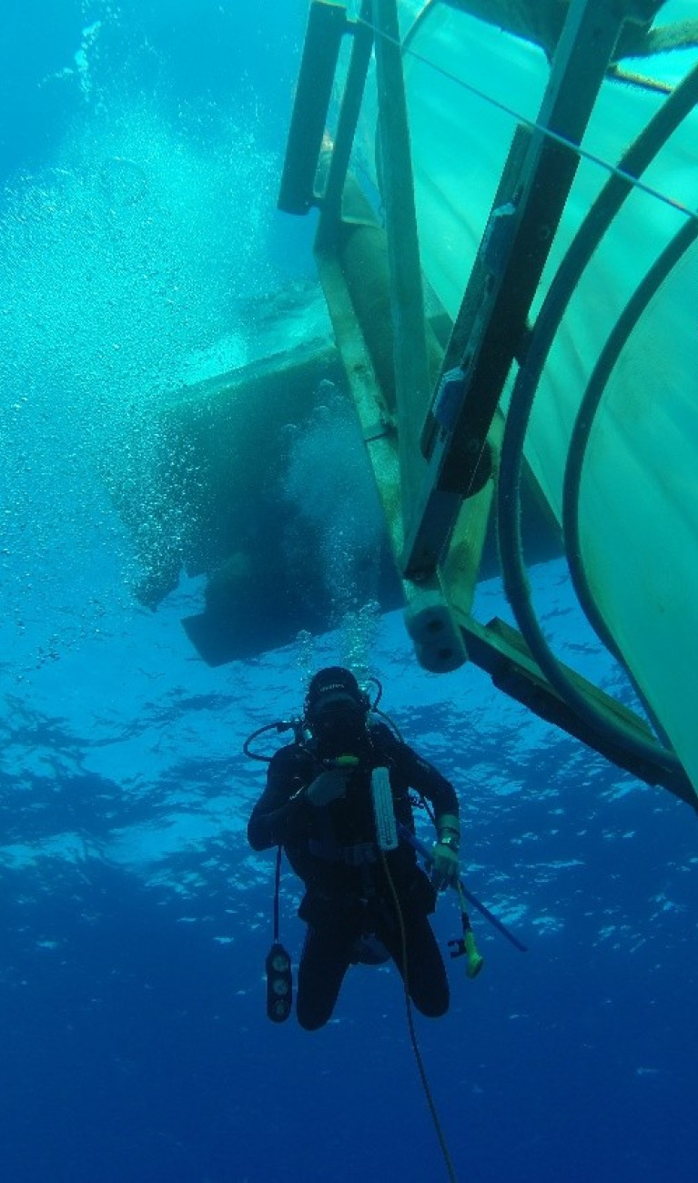 Mesokosmenstudie zur Alkalinitätserhöhung vor Gran Canaria