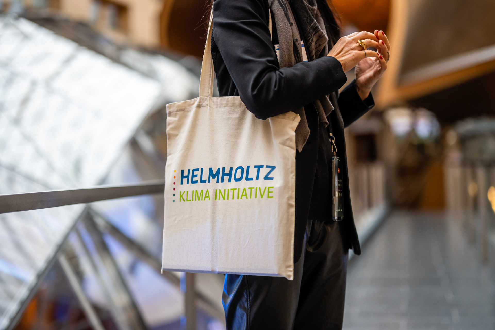 Stoffbeutel Helmholtz-Klima-Initiative