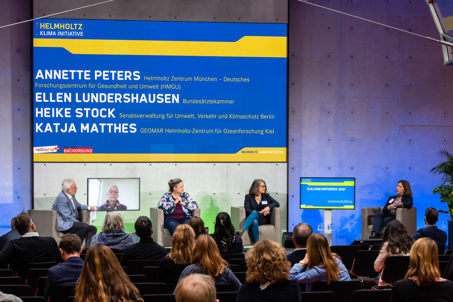 Podiumsdiskussion "Anpassung an den Klimawandel und Extremereignisse" 