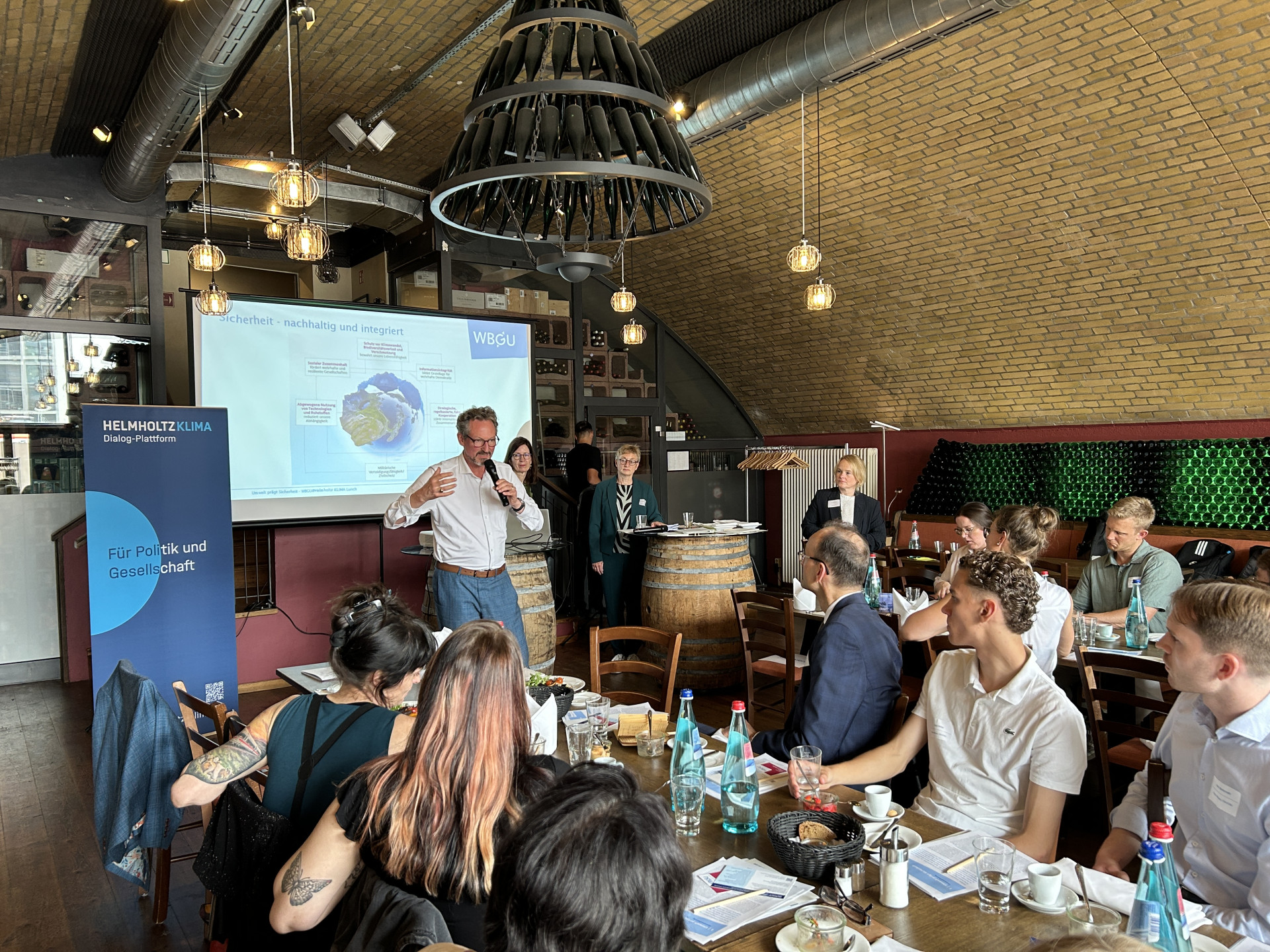 Eckart von Hirschhausen beim KLIMA Lunch