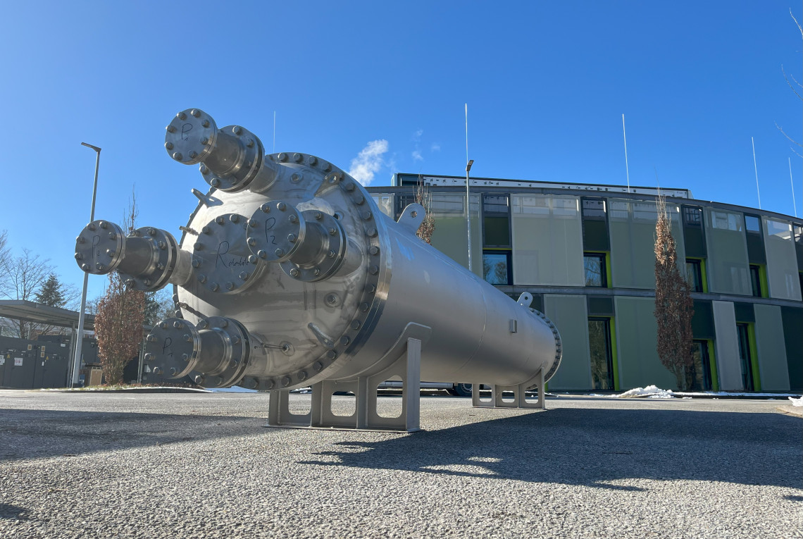 Membranmodul zur CO2 Abtrennung mit bis zu 1000 m2 Membranfläche