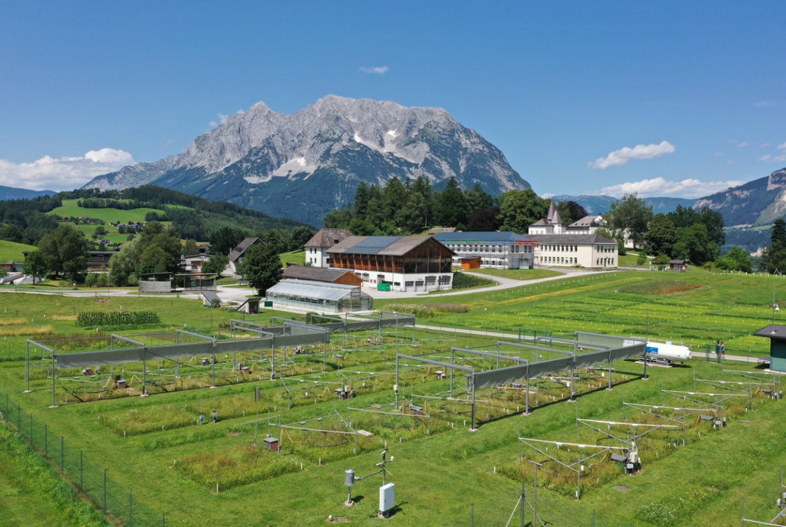 landwirtschaftliche Forschungsanstalt in Raumberg-Gumpenstein in Österreich