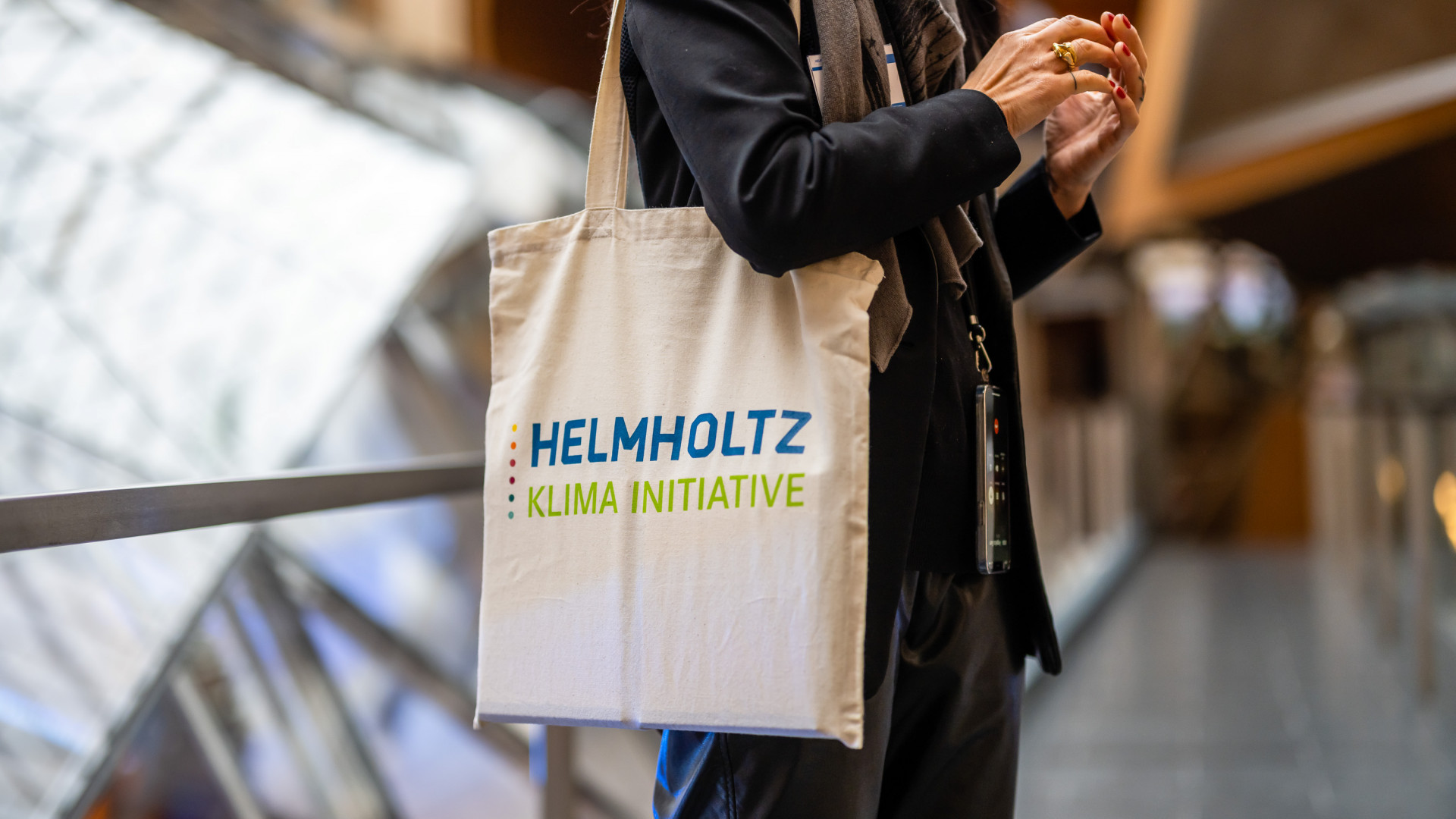 Stoffbeutel Helmholtz-Klima-Initiative