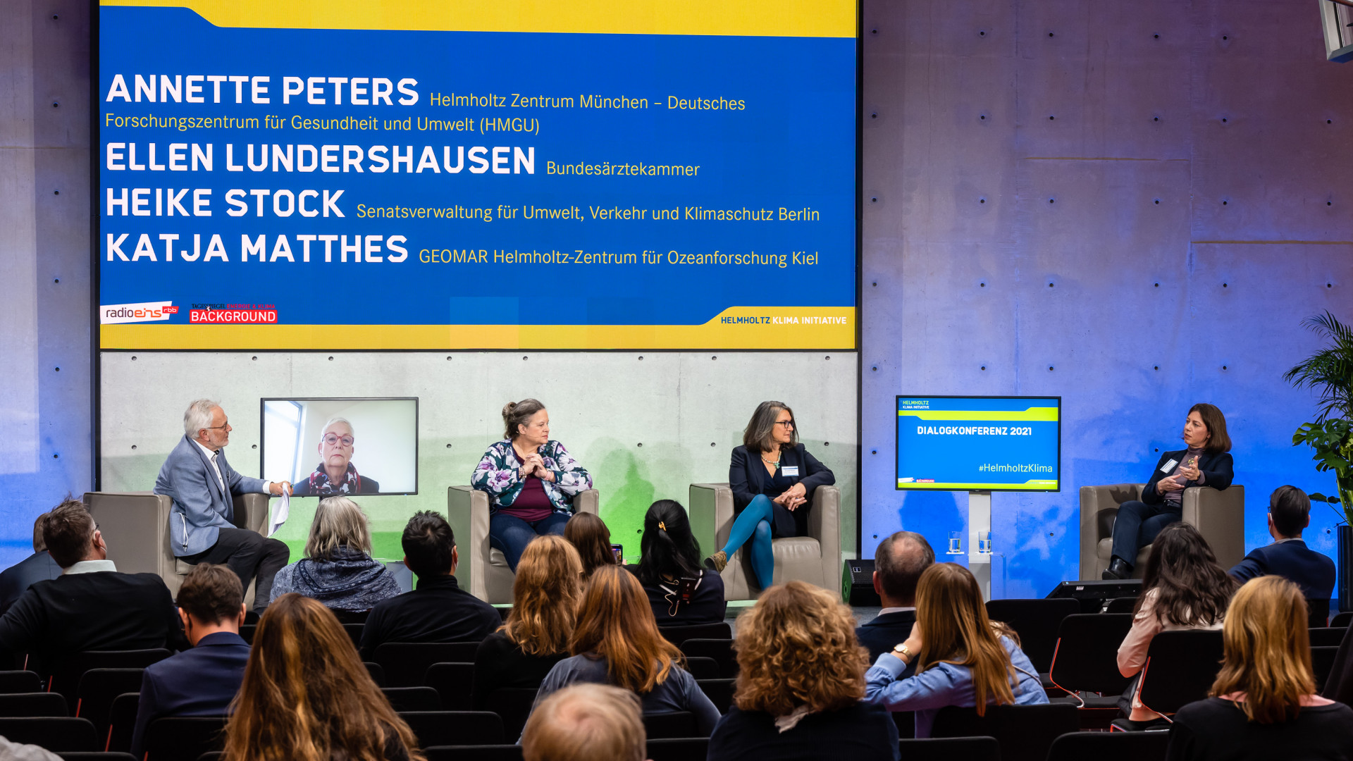 Podiumsdiskussion "Anpassung an den Klimawandel und Extremereignisse" 